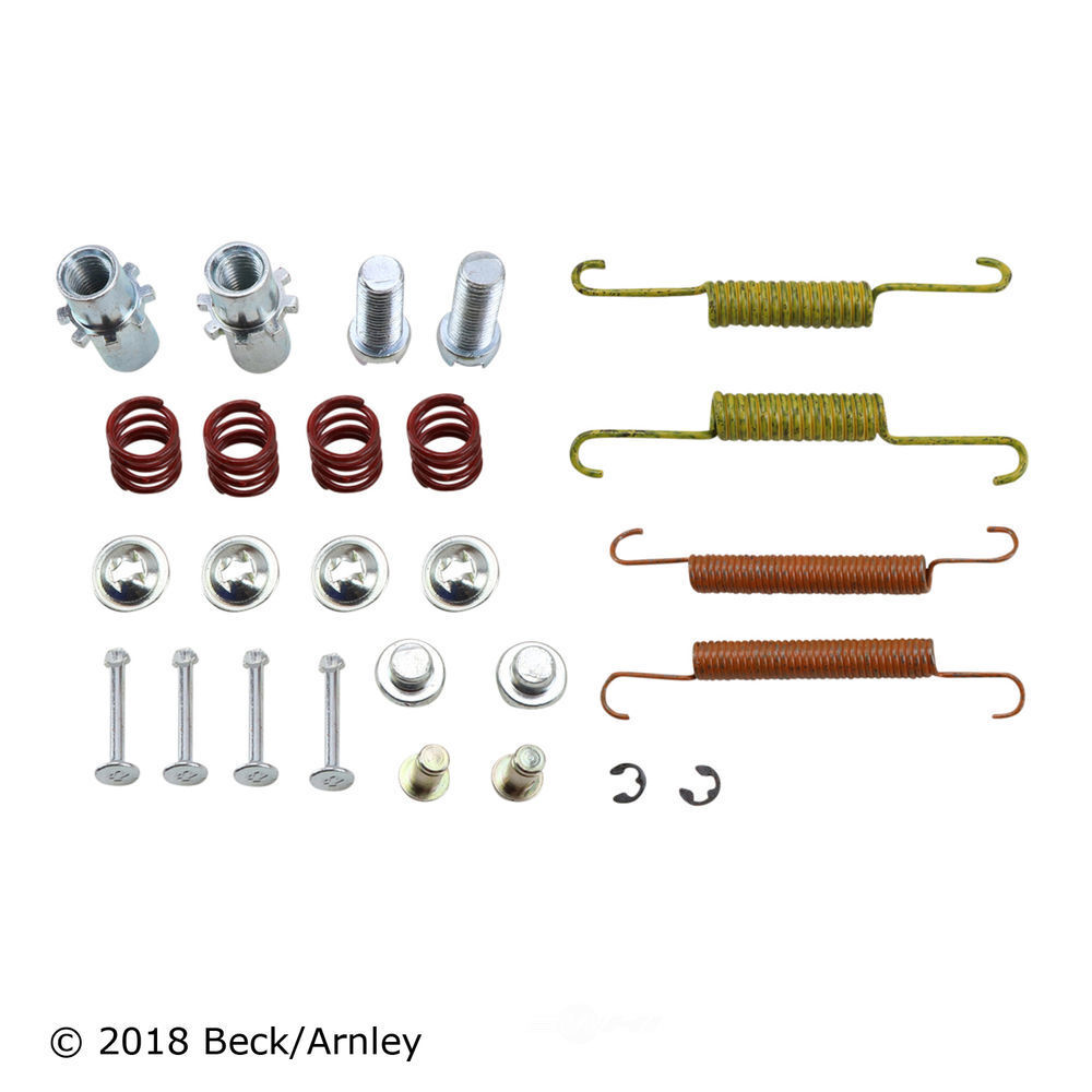 Brake Shoe Hardware Beck/Arnley 084-1698 Parking Kit - Emergency Brake ...