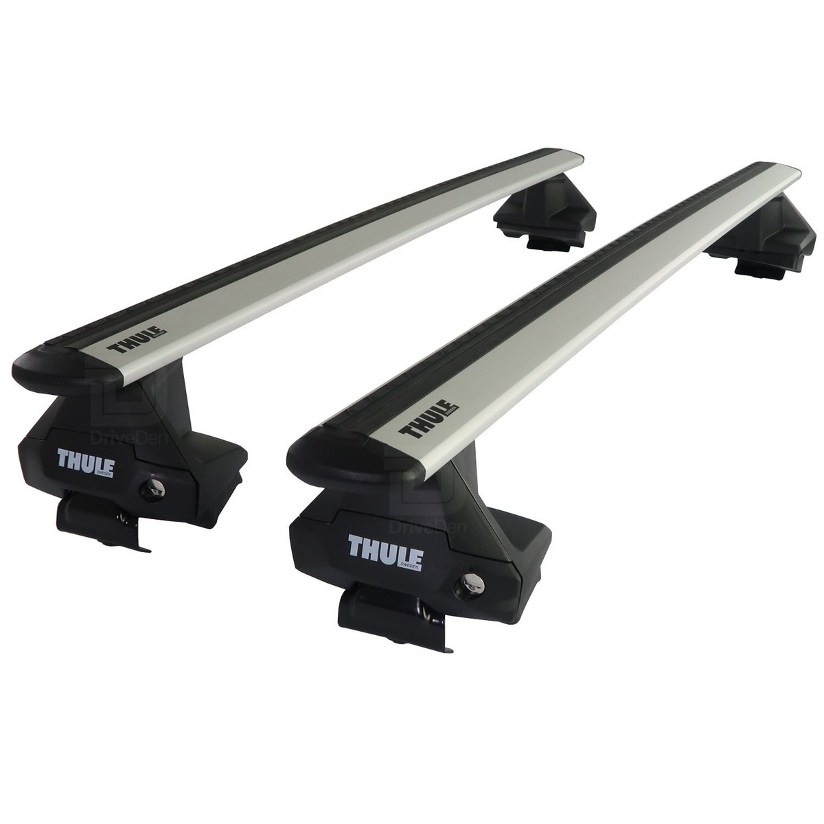 Thule WingBar Evo Silver Roof Bars Set to fit Polestar Hatchback 20-25  Pair