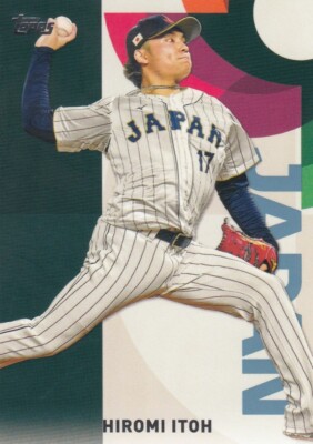 HIROMI ITOH TOPPS JAPAN WBC WORLD BASEBALL CLASSIC TEAM JAPAN #10