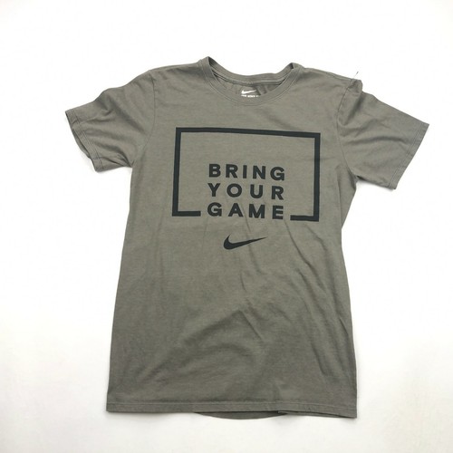 Nike Mens The Nike Tee Gray Bring Your 