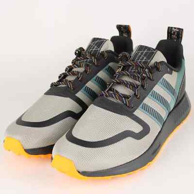 Adidas Men's Multix Lifestyle Shoes Grey Emerald Orange GY9642 8