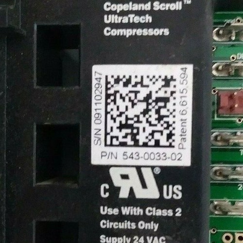 EMERSON COMFORT ALERT ULTRA TECH DIAGNOSTICS 543-0033-02 (6857) C3 CP - Picture 2 of 5