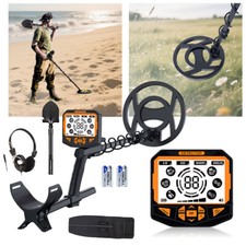 Waterproof Metal Detector - Type-C Charging,4 Search Modes,22cm Detection Depth