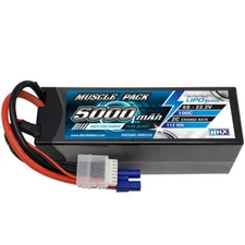 NHX Muscle Pack 6S 22.2V 5000mAh 100C Hard Case Lipo Battery w/ EC3 Connector