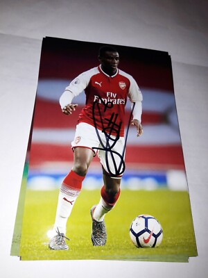 Signiertes Foto Jordi Osei-Tutu Arsenal London  NEU (2)
