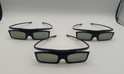 (3) Samsung 3D TV Glasses SSG-5100GB