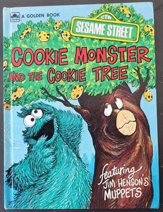 Sesame Street COOKIE MONSTER And the COOKIE TREE Featuring JIM HENSEN'S MUPPETS