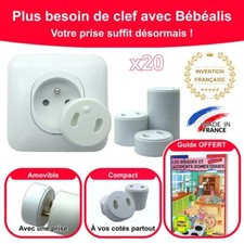 Cache-prises Dreambaby Avec Clés - Sécurité Enfant - Lot De 12 Protections + 4 Clés