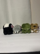 Vintage Puffkins Lot of 4 Stuffed Plush NWT