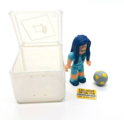 Roblox Celebrity Series 6 Super Striker League: Girl All Star w/Box & Code 