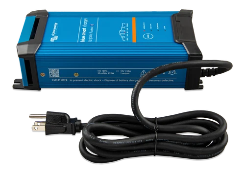Victron BPC123047102 Blue Smart IP22 Battery Charger 12 Volt 30A 1 Outlet 120V