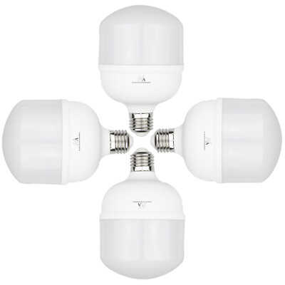 4x LED-Lampe E27 48W Kaltweiß Maclean MCE304 CW