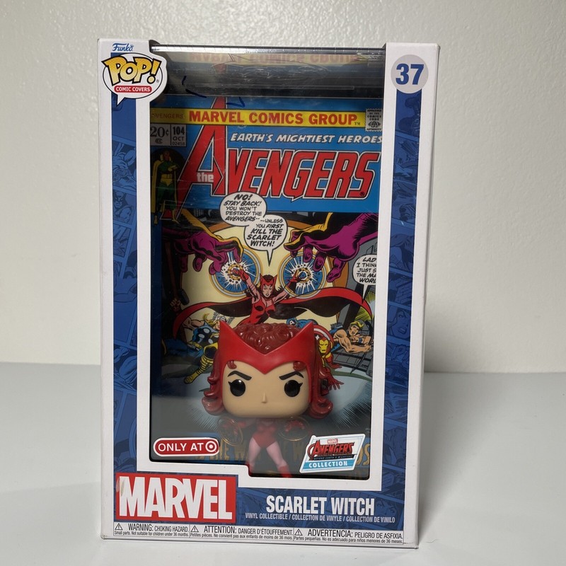 Funko POP! Comic Cover: Marvel - Scarlet Witch Avengers 37 EXCLUSIVE *IN HAND*