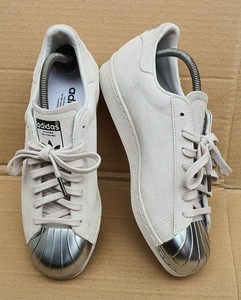 adidas superstar grey metal toe