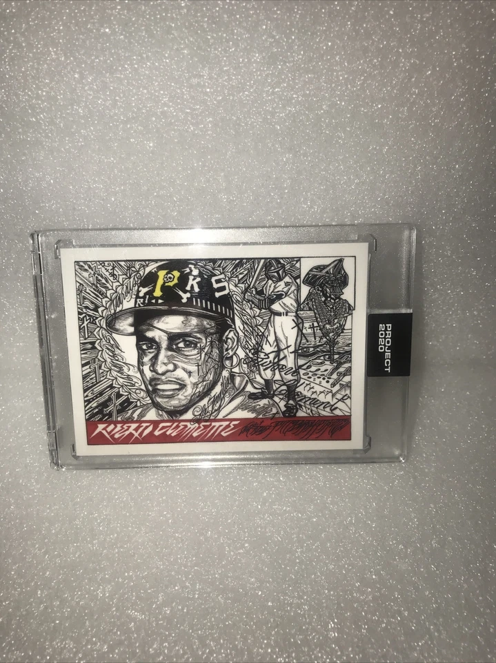 Topps PROJECT 2020 Card 68 - 1955 Roberto Clemente by JK5 - Image 3 of 4