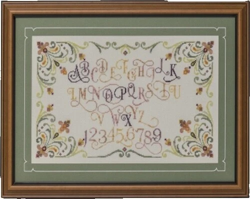 Numbers & Letters Cross Stitch Single Patterns Media