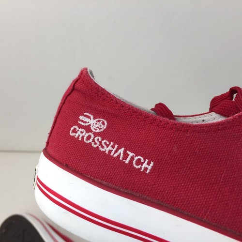 Crosshatch Red Fabric Active Wear Sports Trainer Sneaker Men UK 7 Eur 41 - Picture 15 of 15