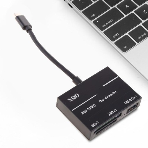 XQD Card Reader USB3.0 Portable Card Reader Type C to XQD/SD Memory Card Adapter - Afbeelding 4 van 8