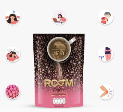 Pack 6 Boîtes Café De Chambre 36 En 1 Arabica Slim Fit - Perte De Poids, Fibres, Collagène, Neuf