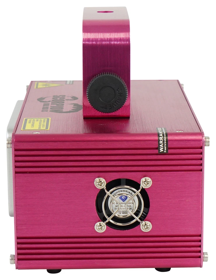 Chauvet Scorpion Dual RGB ILS Fat Beam Dual Mirror Laser Aerial Sky Effect Light - Image 4 of 4