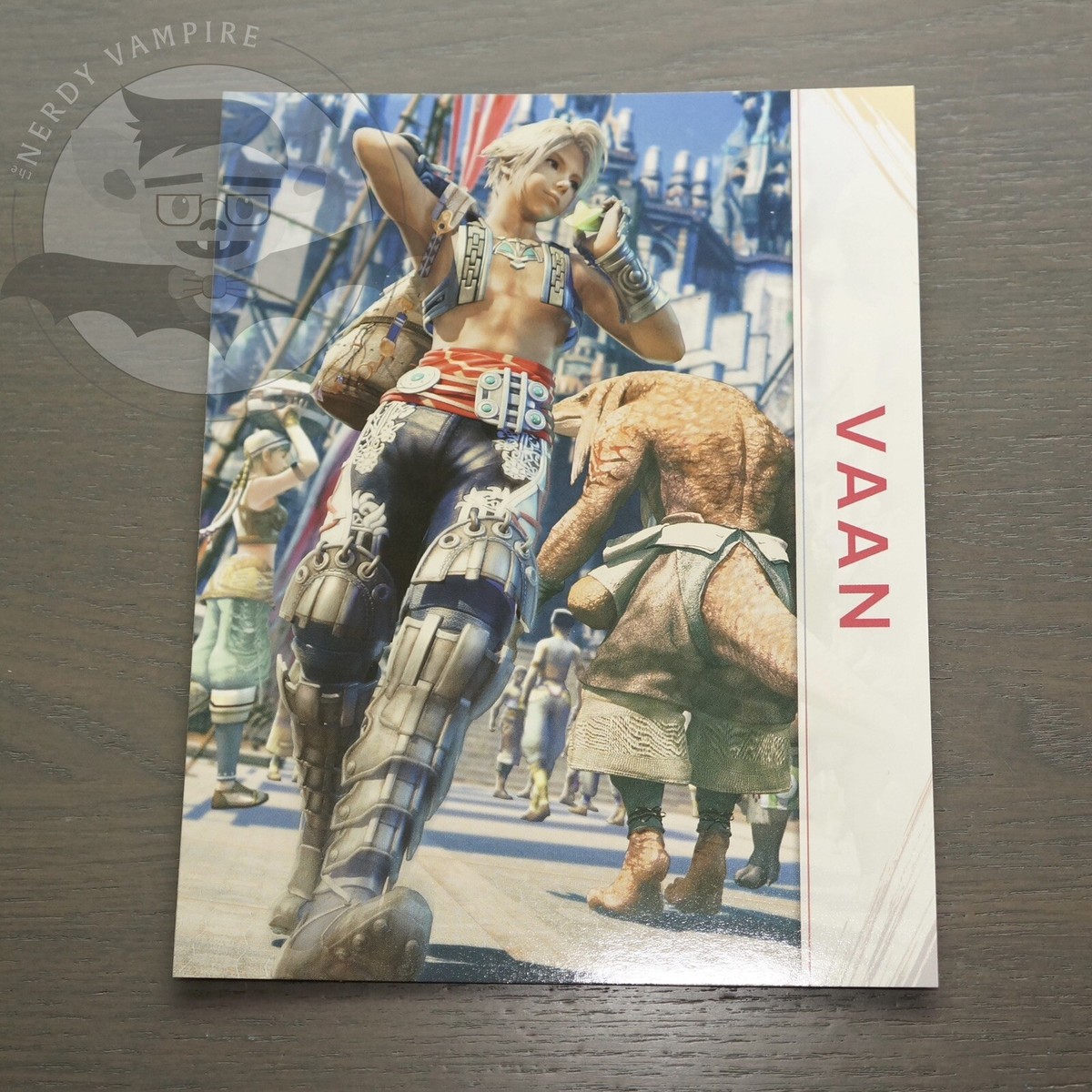 Final Fantasy 12 XII The Zodiac Age Collectors Edition | Vaan Card