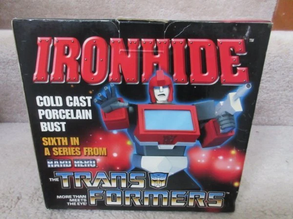2002 Hasbro TRANSFORMERS Ironhide Hard Hero Porcelain Bust Ltd Ed Numbered - Image 3 of 4