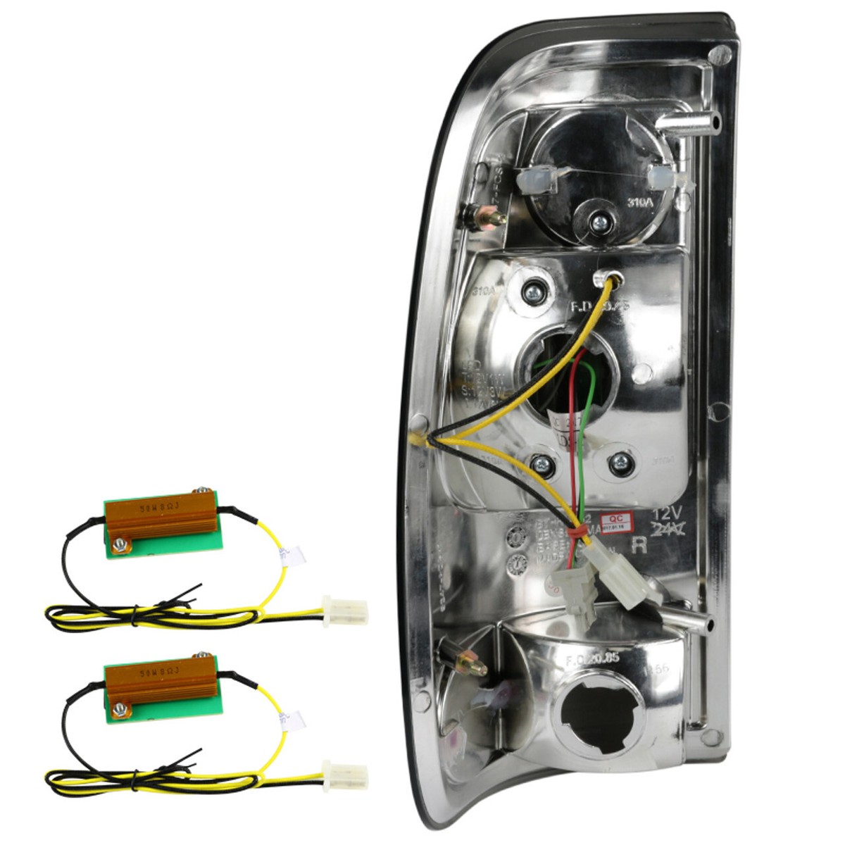 LED Tail Light Assembly For 97-03 Ford F150 & 99-07 F250/F350/F450 Super Duty – Red Lens