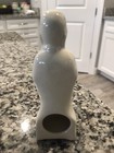 VINTAGE SHAWNEE ART  POTTERY INCENSE BURNER ORIENTAL MAN BLUE BASE — photo 2