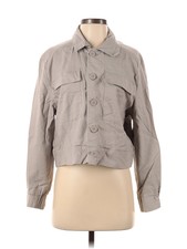 Catherine Malandrino Women Gray Jacket S