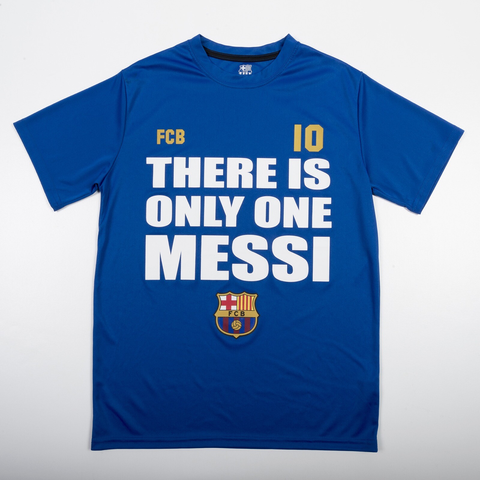 MESSI Barcelona Soccer FCB Jersey Shirt Men Adult Small Football Club NWOT