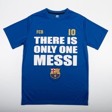 MESSI Barcelona Soccer FCB Jersey Shirt Men Adult Small Football Club NWOT