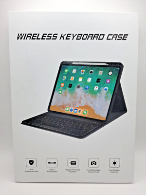 Wireless Keyboard Case 9th / 8th / 7th Gen ipad Tablet Magnetic