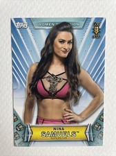 2019 Nina Samuels 1st NXT Rookie Card RC Topps WWE Women's Division #51