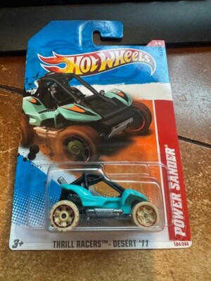 2011 Hot Wheels Thrill Racers - Desert Power Sander #184 Teal