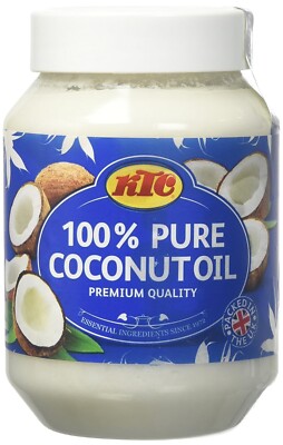 KTC 100% Reines Kokosöl / Cocosöl / Pure Coconut Oil 500 ml zum Kochen Massegeöl