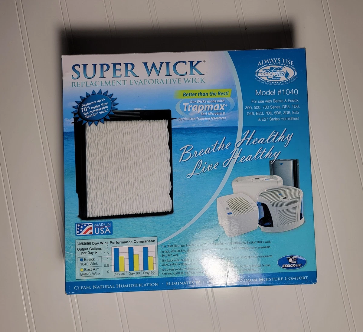 Essick Super Wick 1040 2 Pieces Humidifier Filter