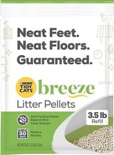 Purina Tidy Cats Litter Pellets, Breeze Refill Litter Pellets in Recyclable Box