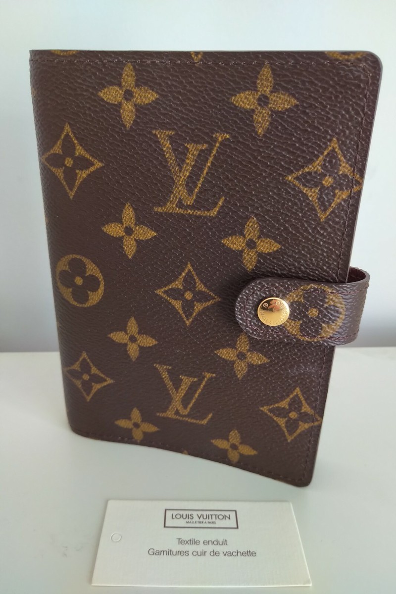 Authentic LOUIS VUITTON Agenda Ring Filofax LV Planner Monogram