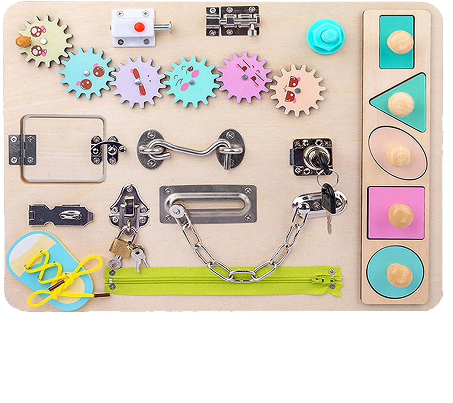 Juguetes de desarrollo para bebés Jardín Blanco