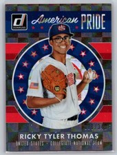 2017  Donruss #AP-20 Ricky Tyler Thomas American Pride Silver 008/349