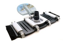 Swimming Pool Certikin Graphite 9" Flexible Concrete Vacuum Head with Brushes 