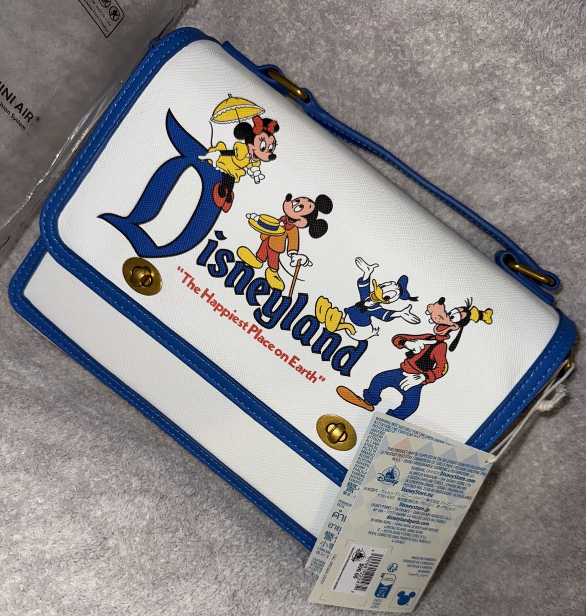 Disneyland 70th Anniversary Crossbody Loungefly Disney Parks