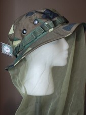 Fishing Boonie Hat Mosquito Net 7.5 Rothco Tactical Military Camo Wide Brim