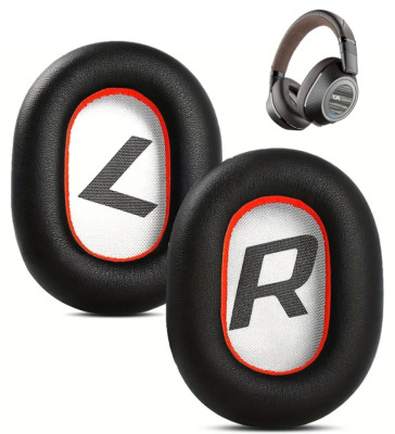 2x Ersatz OHRPOLSTER für Plantronics BACKBEAT PRO 2 Schwarz Kopfhörer