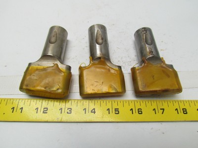 AIP P138-5000F Oblong Ball Lock Punches Lot of 3