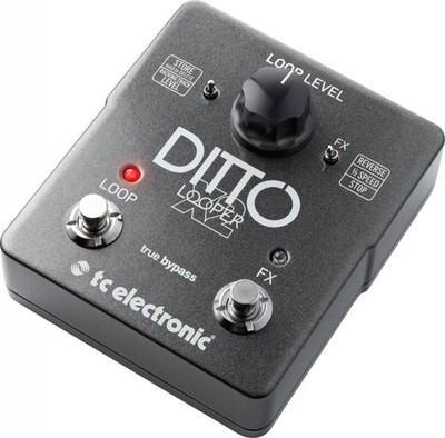TC Electronic Ditto X2 Looper Gitarrenpedal 5 Minuten True Bypass Effekt