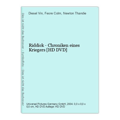 Riddick - Chroniken eines Kriegers [HD DVD] Vin, Diesel, Feore Colm und Newton T