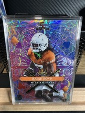 2024 Wild Card Isaiah Bond Stacked Deck 1/2 PRC K Spades Orange SDJS-IBN
