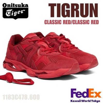 Onitsuka Tiger TIGRUN CLASSIC RED / CLASSIC RED 1183C478 600 Unisex New!!
