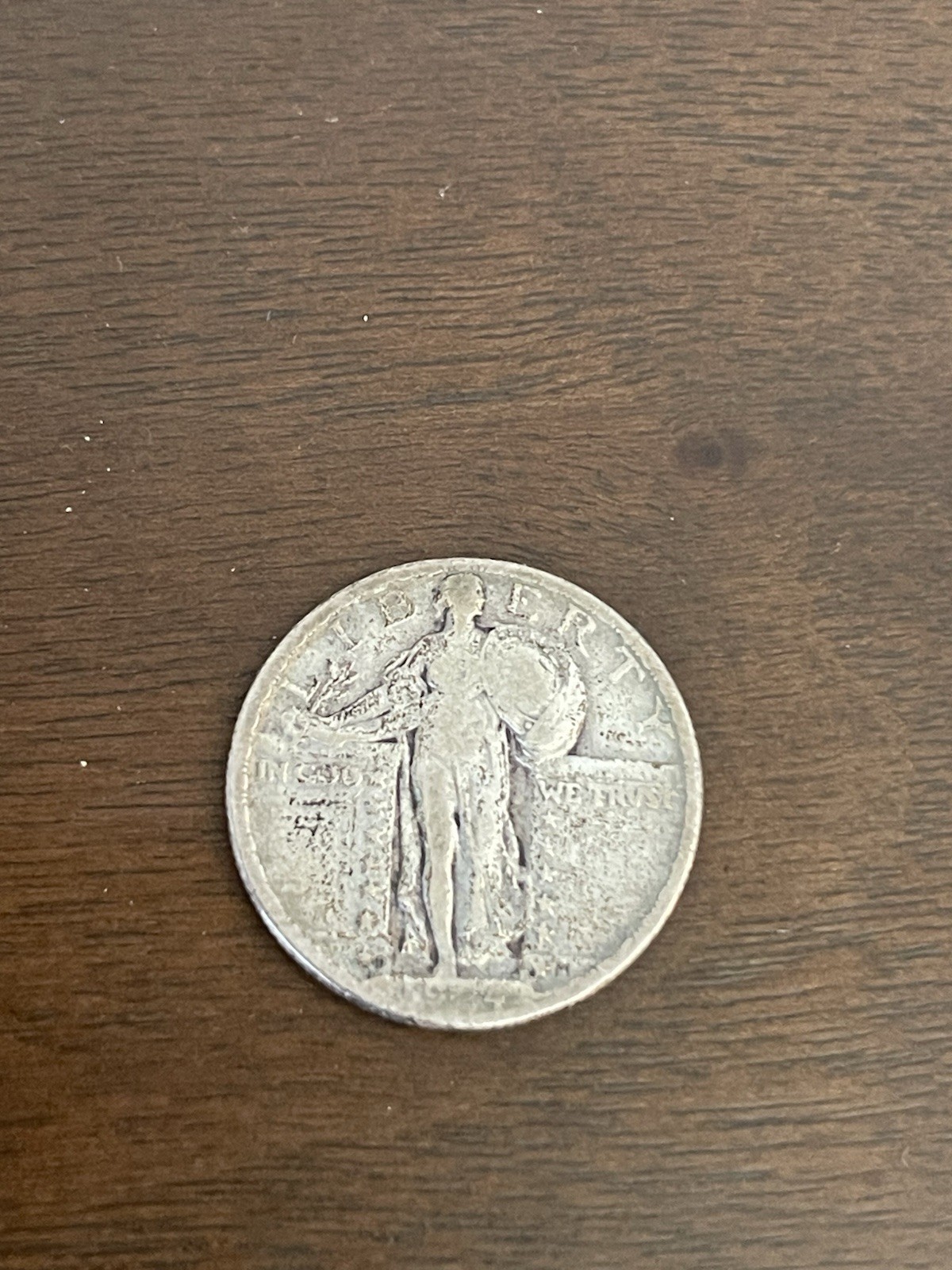 1924 D Standing Liberty Quarter F